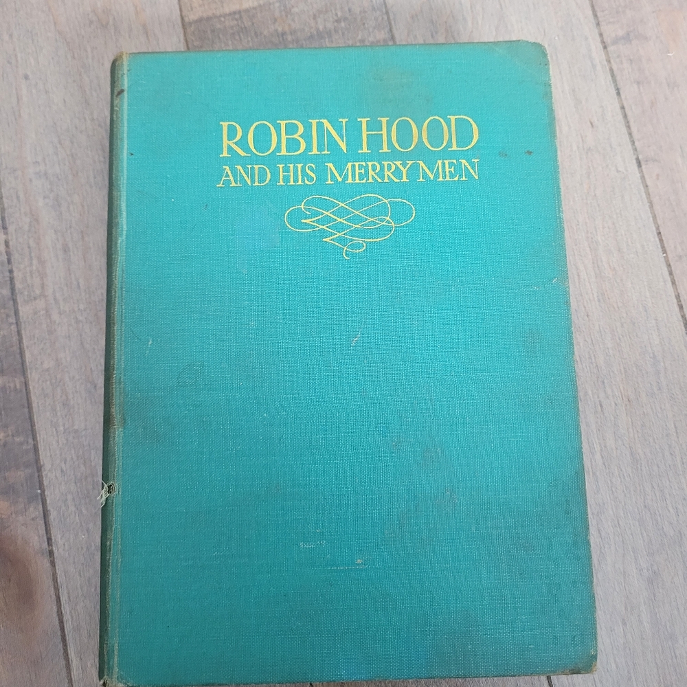 Vintage Robin Hood and his Merry Men book